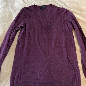 The Limited purple sweater